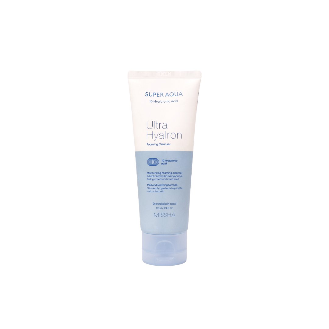 Missha Super Aqua Ultra Hyalron Foaming Cleanser 100 ml
