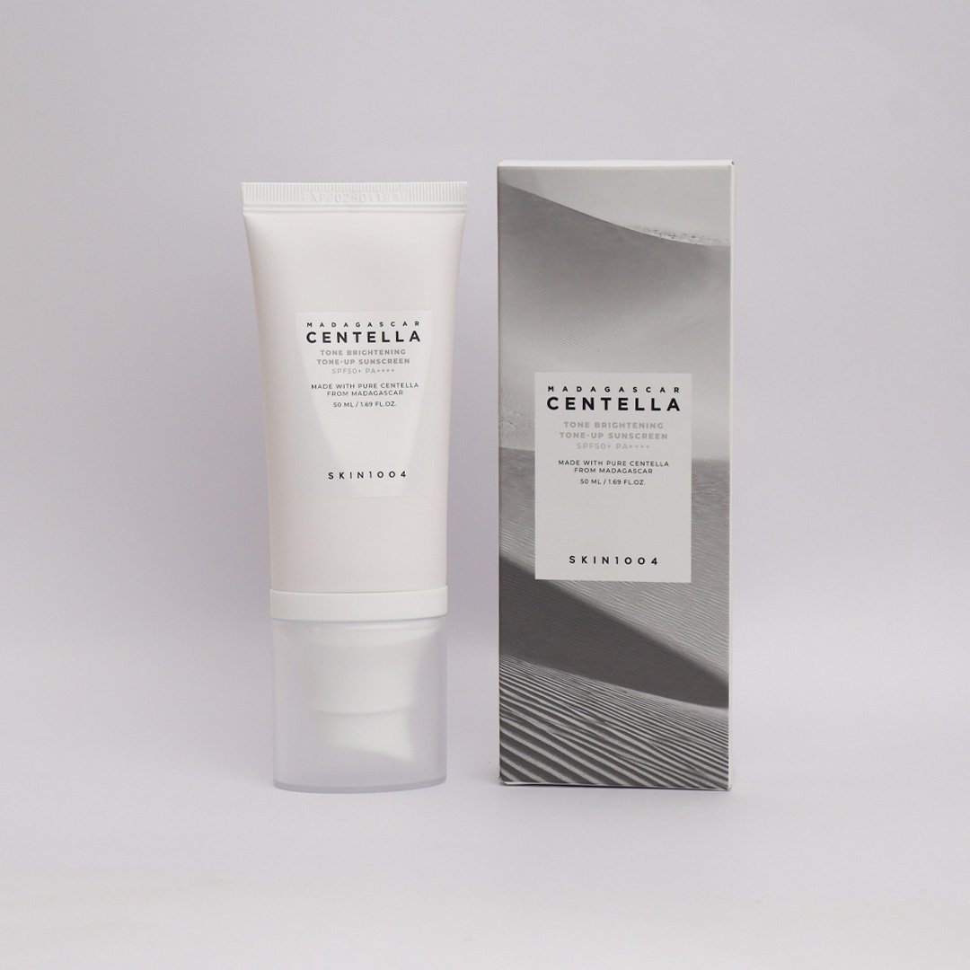 SKIN1004 Madagascar Centella Tone Brightening Tone - Up Sunscreen spf50 + Pa ++++ 50 ml